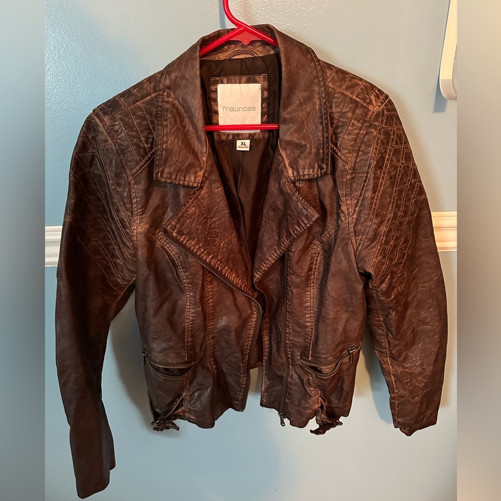 Leather jacket